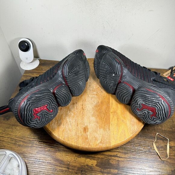 Nike Lebron XVI 16 bred Shoes Sneakers Mens Size 10.5 AO2588-002 main image 5